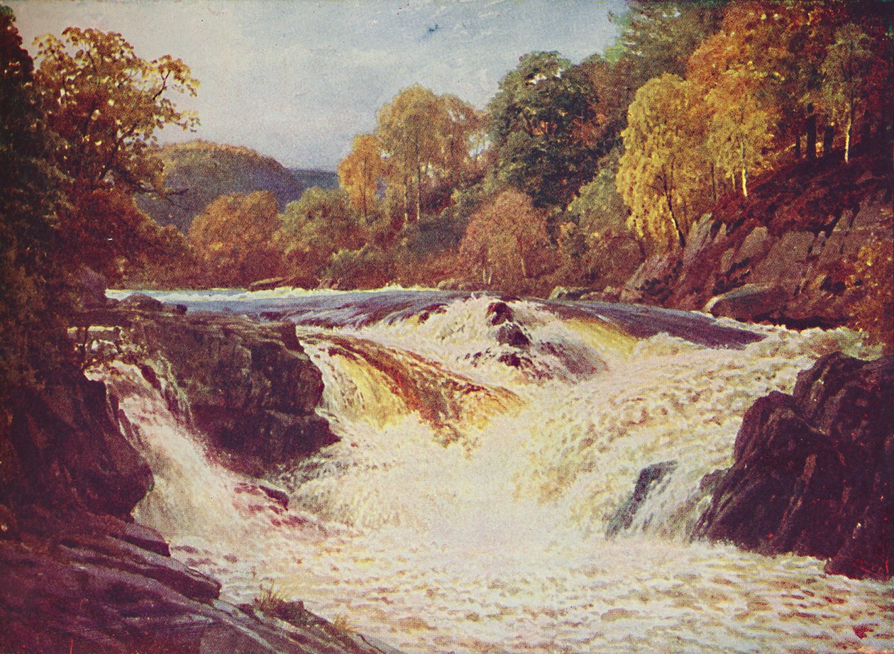 山洪流，1910年 作者 哈罗德·萨顿·帕尔默