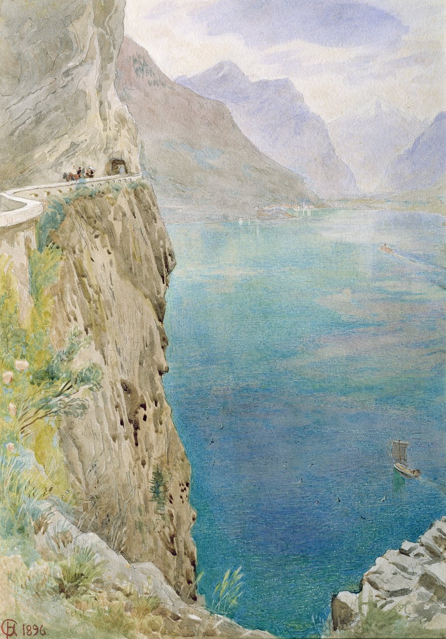 在意大利海岸，1896年 作者 哈里·古德温