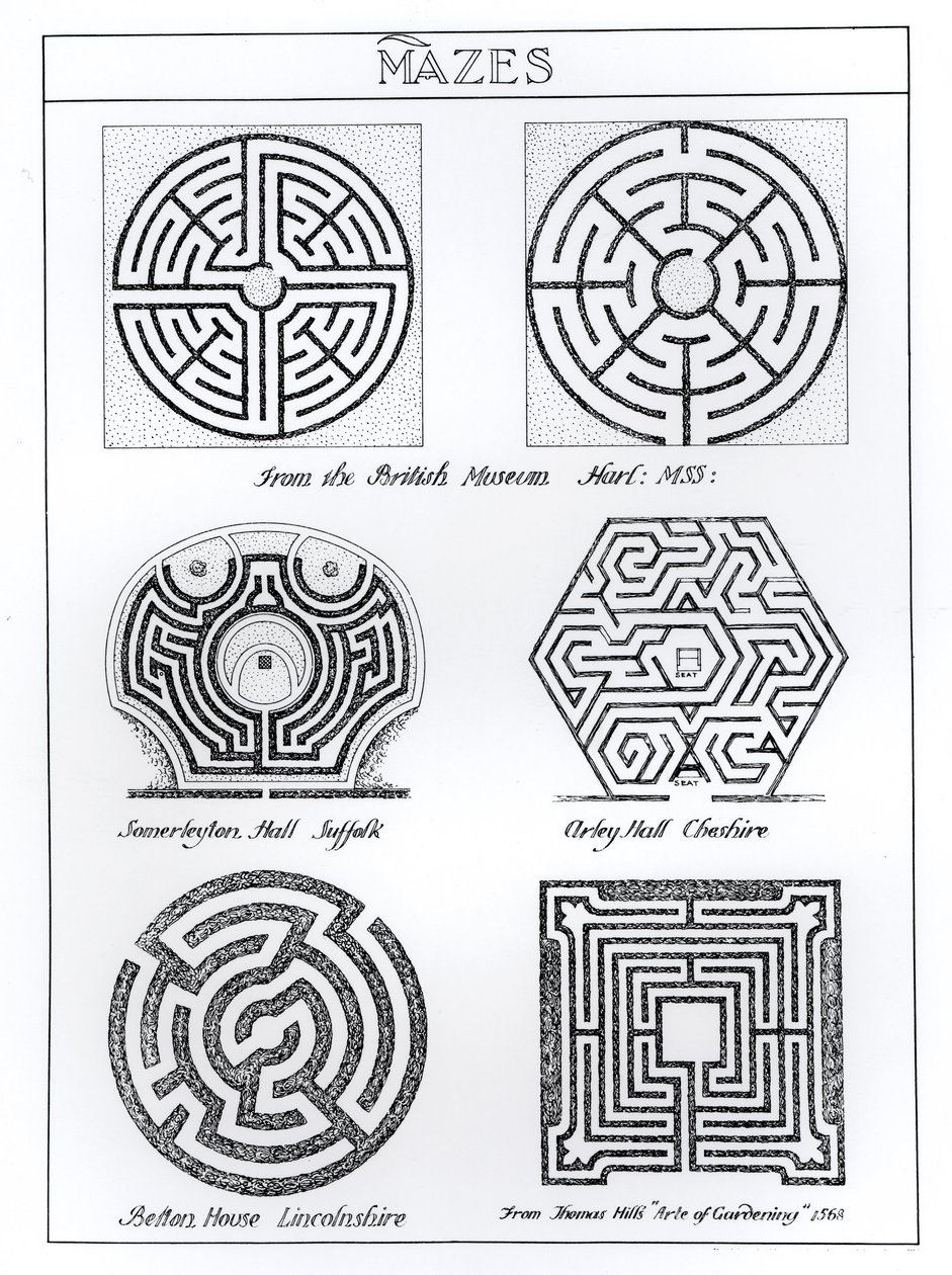 Mazes，c.1900 作者 哈里·英戈·特里格斯