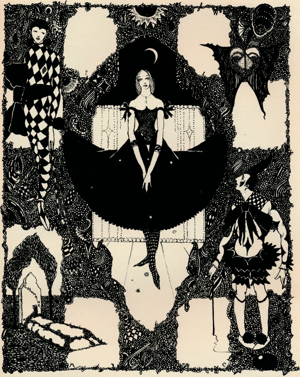 哥伦拜恩（c 1900-1930，1925） 作者 哈里·克拉克