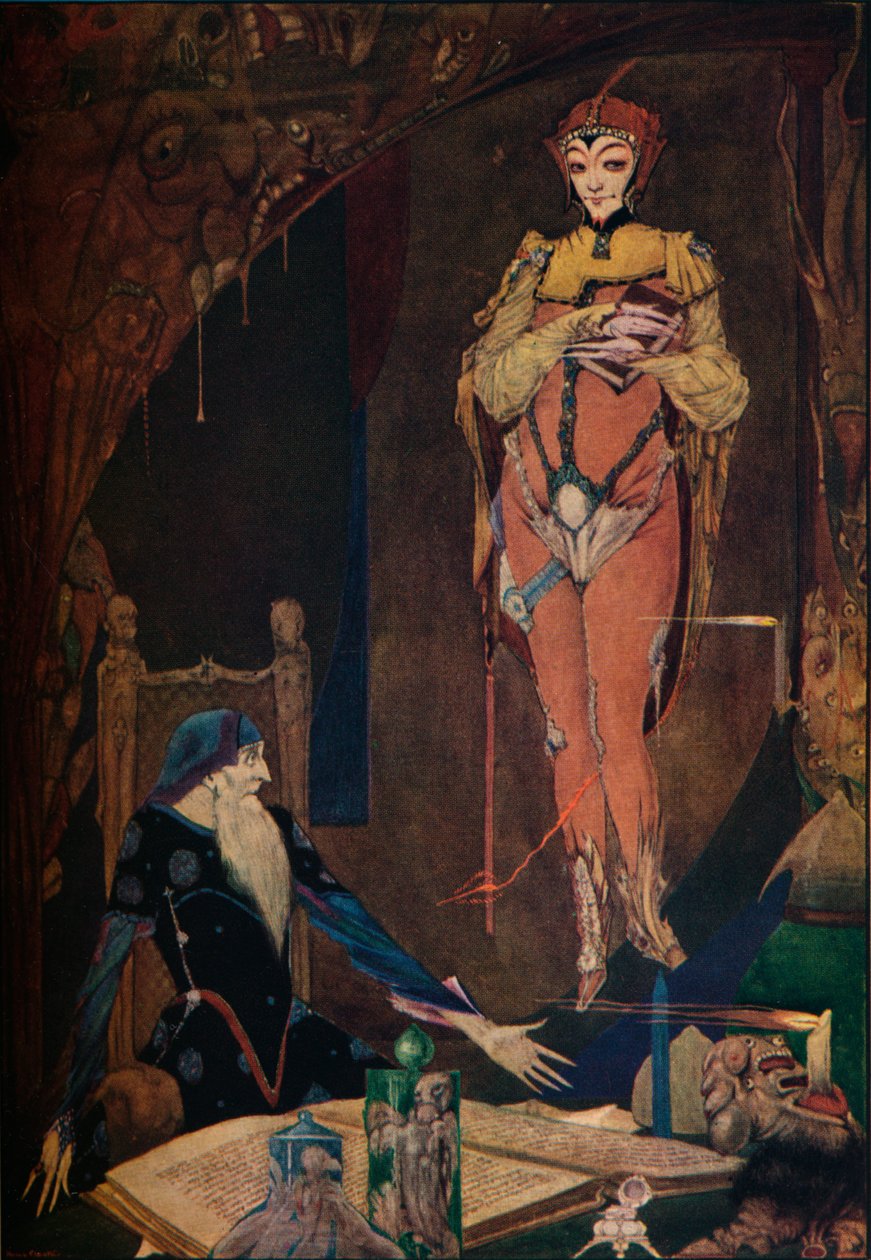 浮士德插图，1925年 作者 哈里·克拉克
