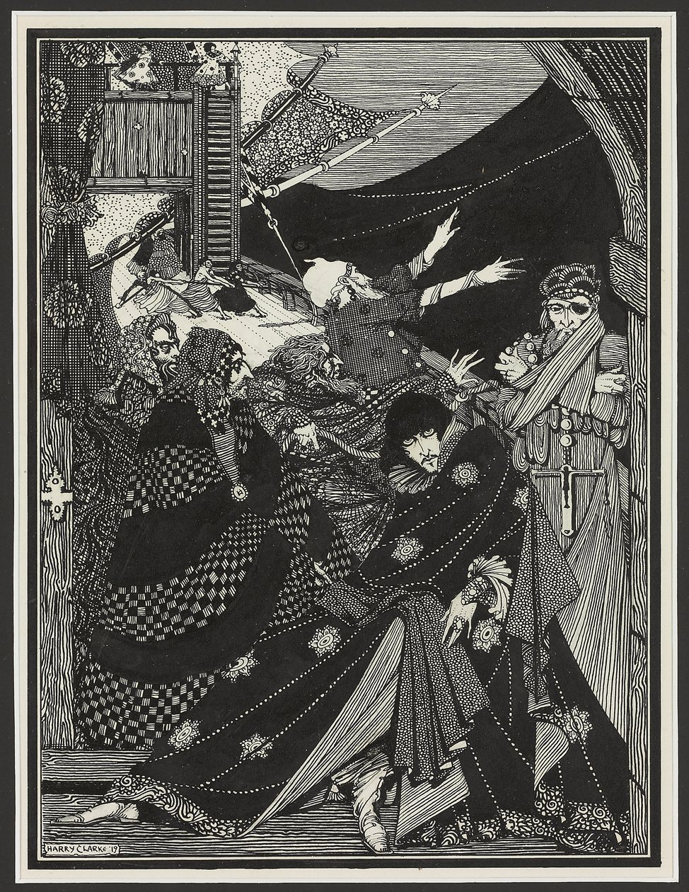 瓶中发现的讯息，1918年 作者 哈里·克拉克