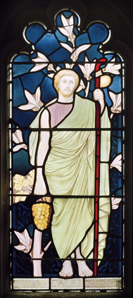Alnwick，St Michael＆St Paul，James Powell＆Sons，Harry Wooldridge，Caleb，1871 作者 哈里·埃利斯·沃尔德里奇