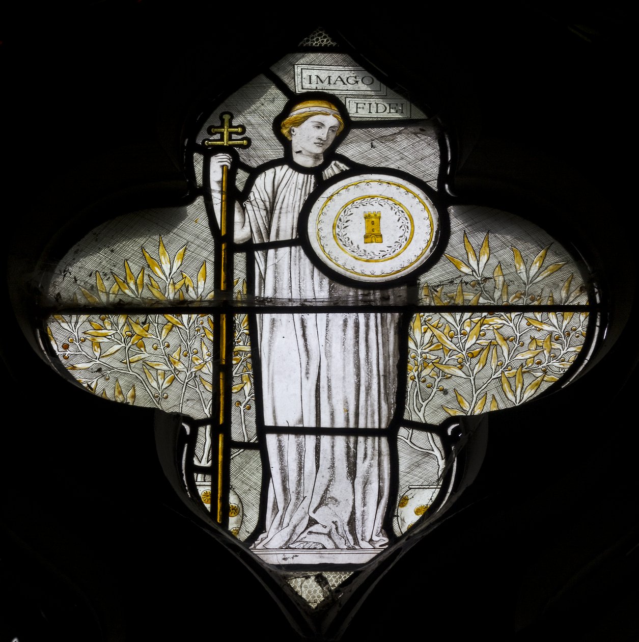 Minley，St Andrew，James Powell＆Sons，Harry Ellis Wooldridge，Faith，1870 作者 哈里·埃利斯·沃尔德里奇
