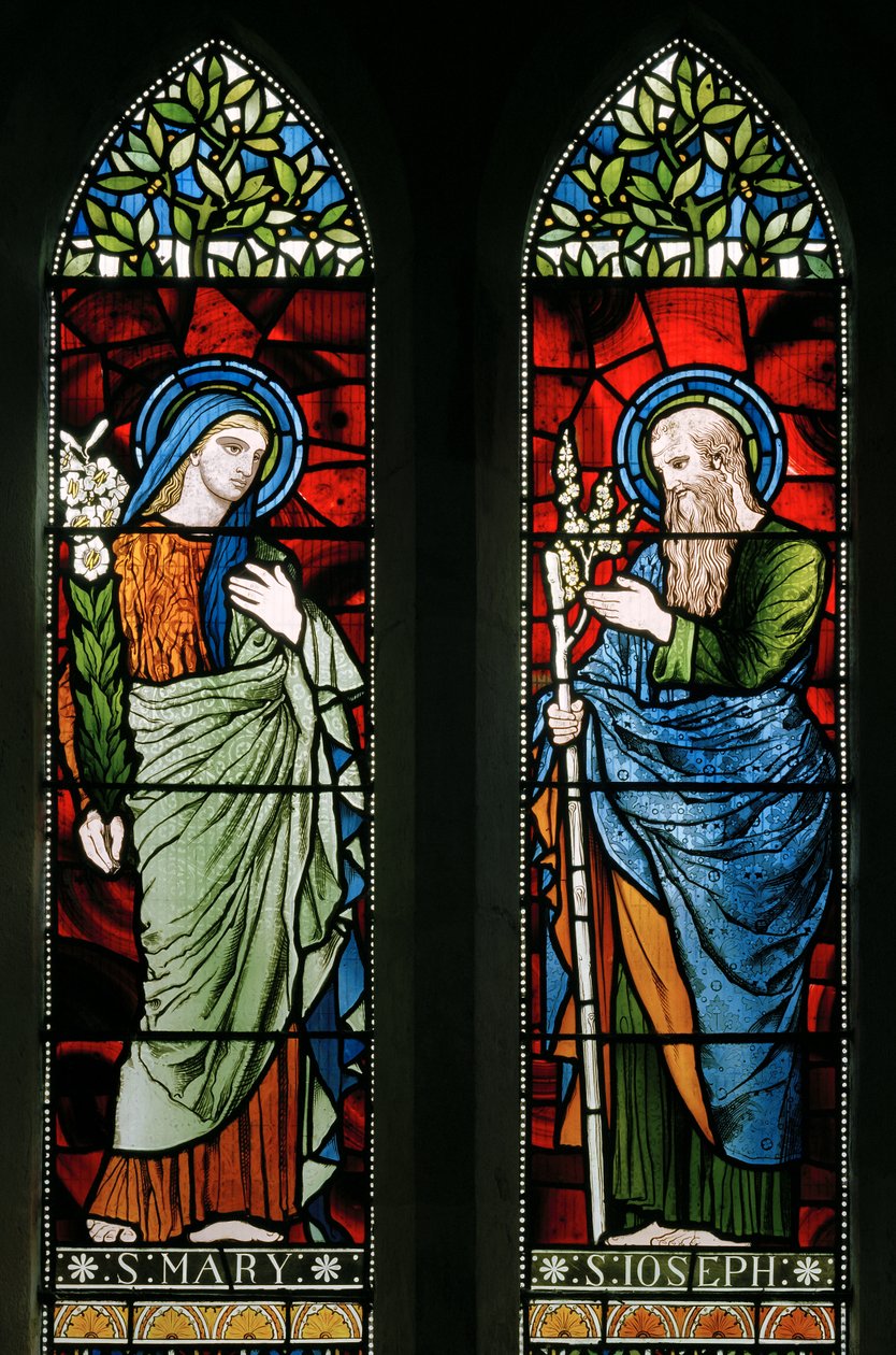 Thursford，St Andrew，James Powell＆Sons，Harry Wooldridge，St Mary＆St Joseph，1873 作者 哈里·埃利斯·沃尔德里奇