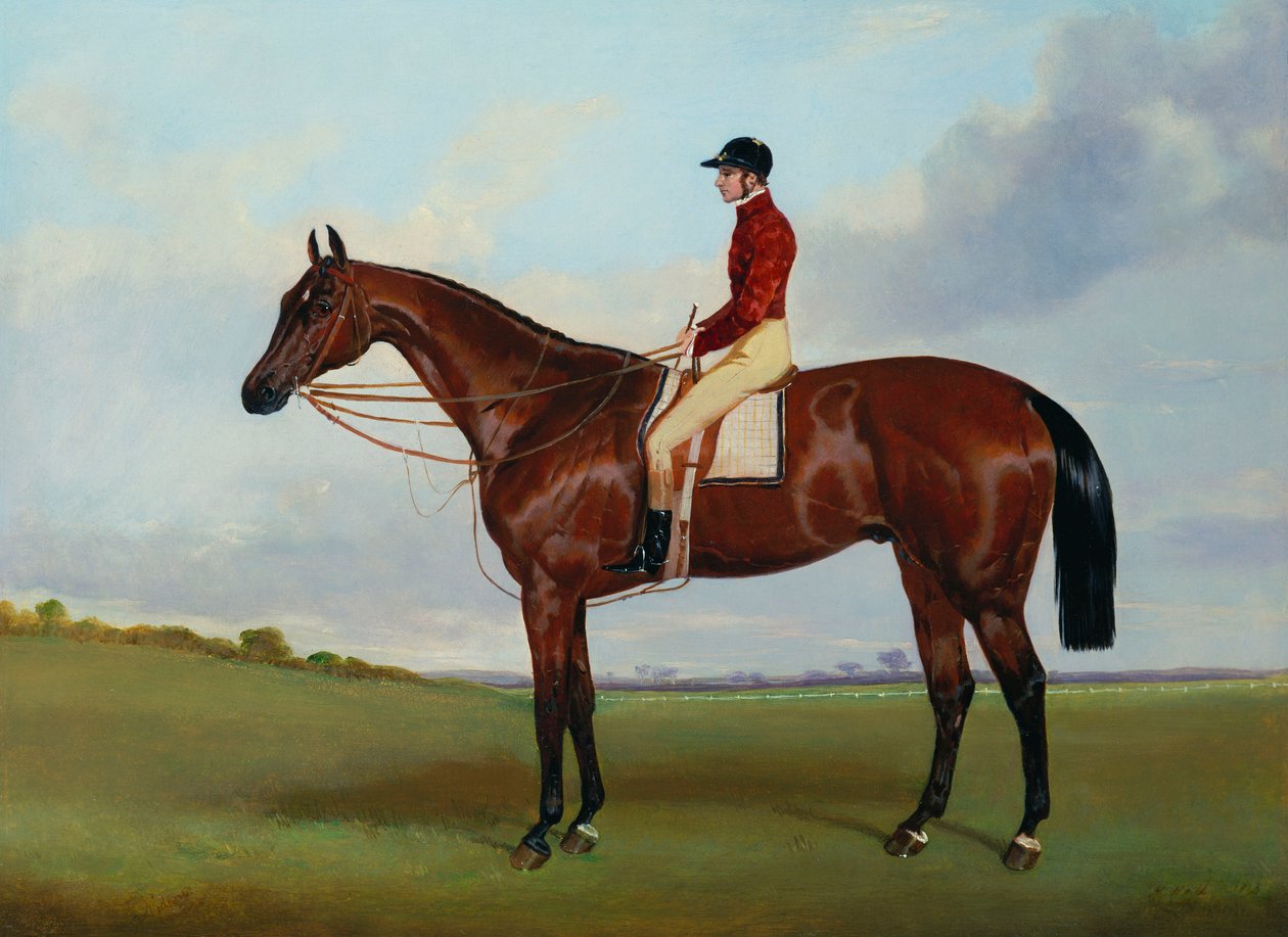 S. Wrather夫人的《 Nutwith》，与J. Marson Up一起，1843年 作者 哈里·霍尔
