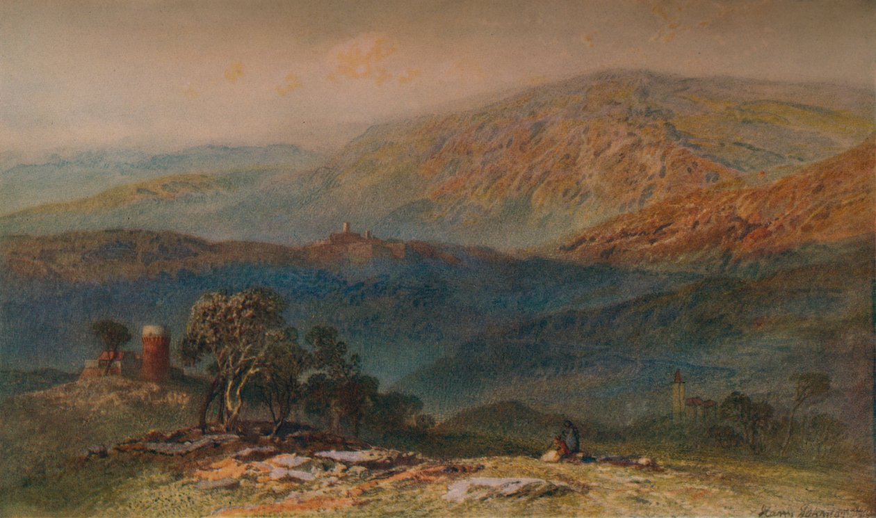 在蓬特雷莫利附近，c1863 作者 哈里·约翰逊