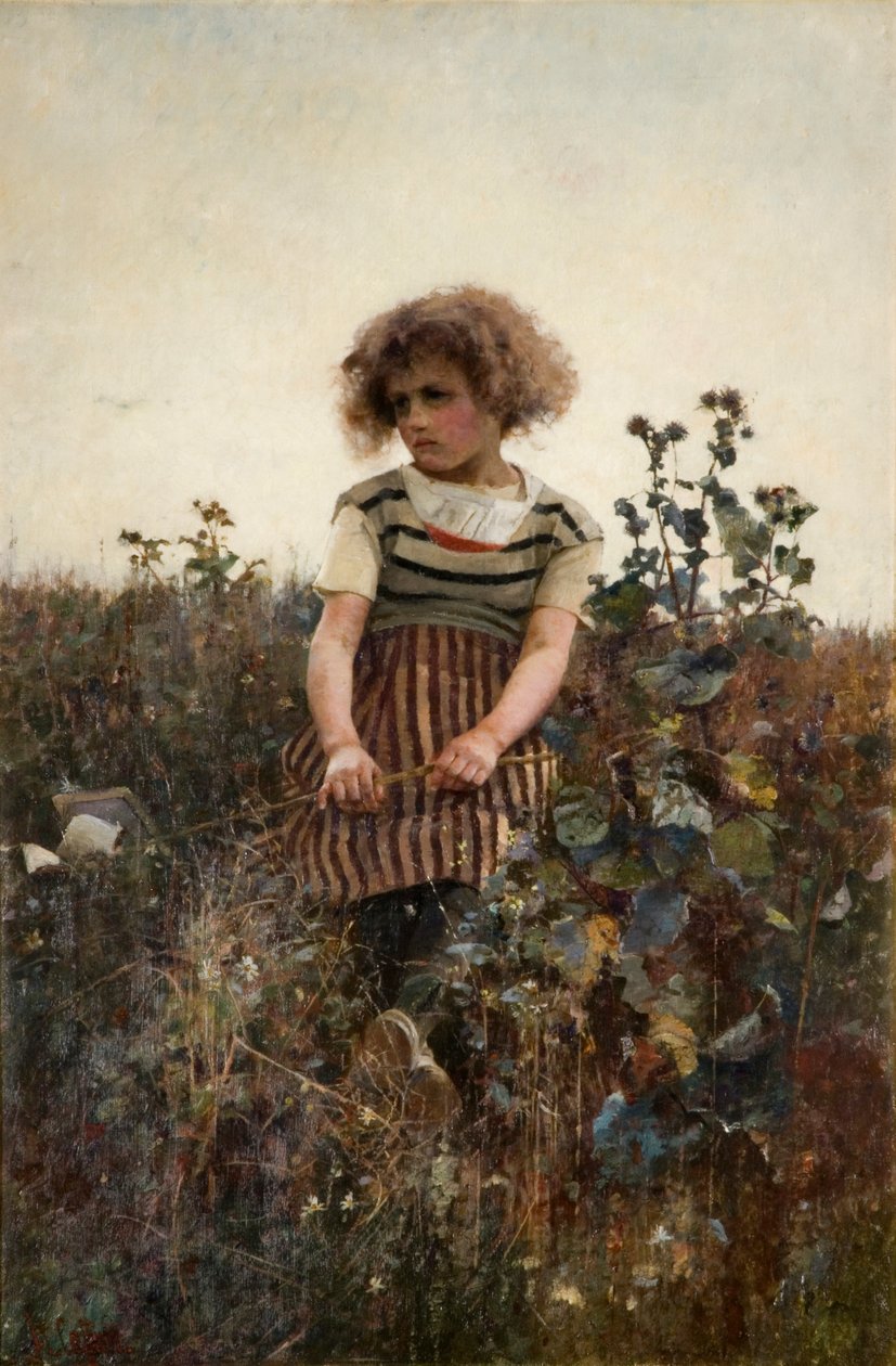小特朗，1880-1900 作者 赫克托·卡菲里（Hector Caffieri）