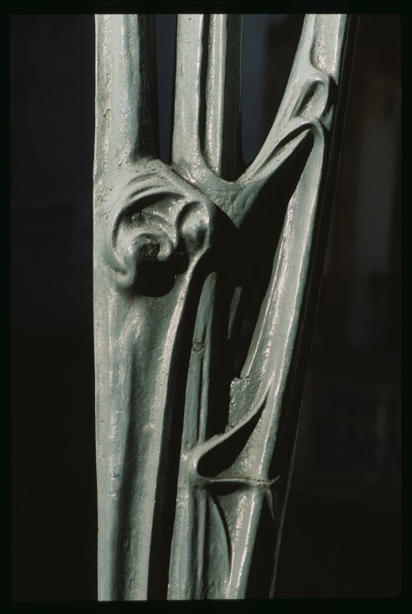 大都会车站入口，细节（铁） 作者 赫克托·吉马尔（Hector Guimard）