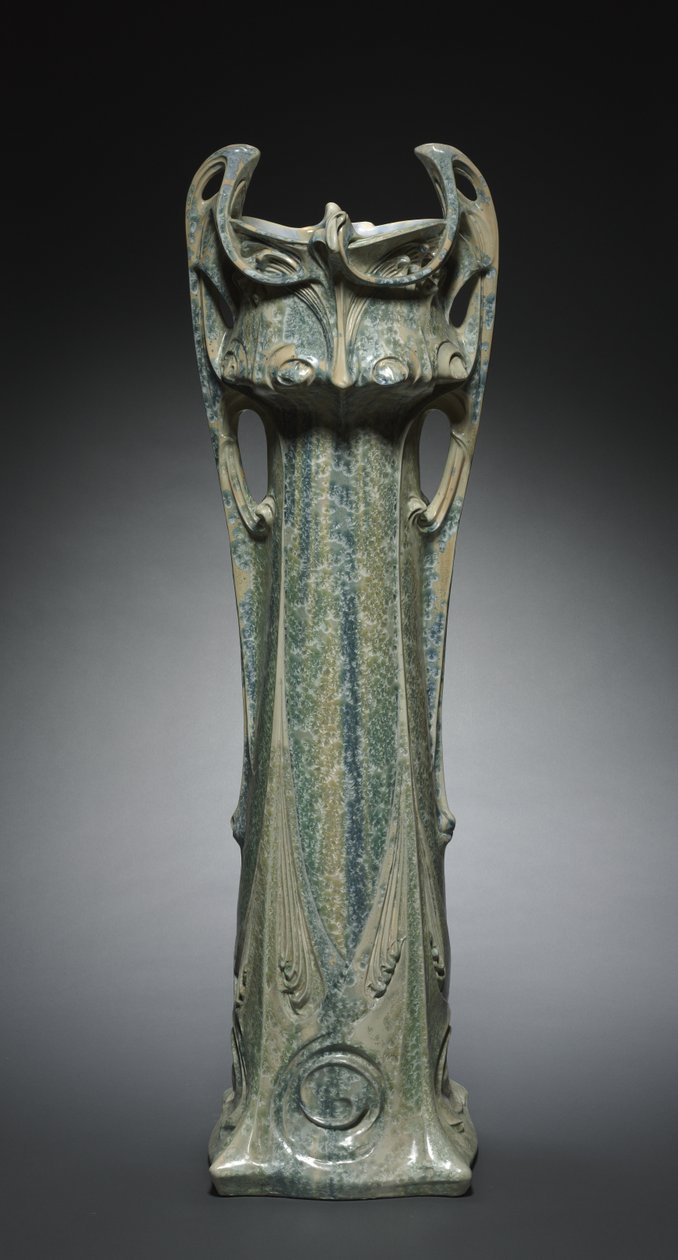 Vase des Binelles，法国塞夫尔工厂生产商，1903年 作者 赫克托·吉马尔（Hector Guimard）