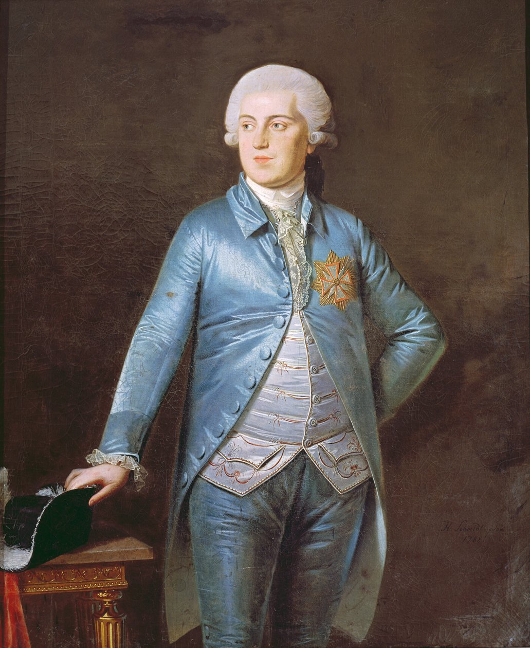 Christian VII（1749-1808）1788 作者 海因里希·施密特（Heinrich Schmidt）