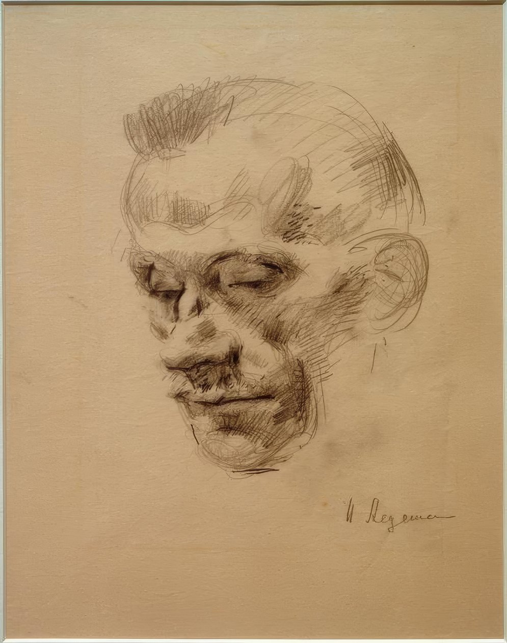 肖像威廉·沃纳（Wilhelm Werner），1926年左右（？） 作者 海因里希·斯蒂格曼
