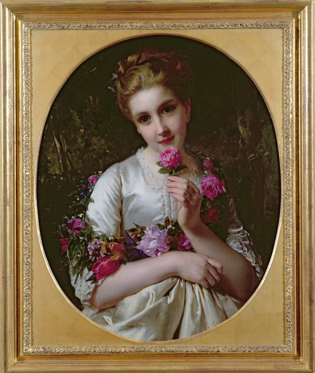 弗洛拉，1872年 作者 海因里希·威廉·施莱辛格