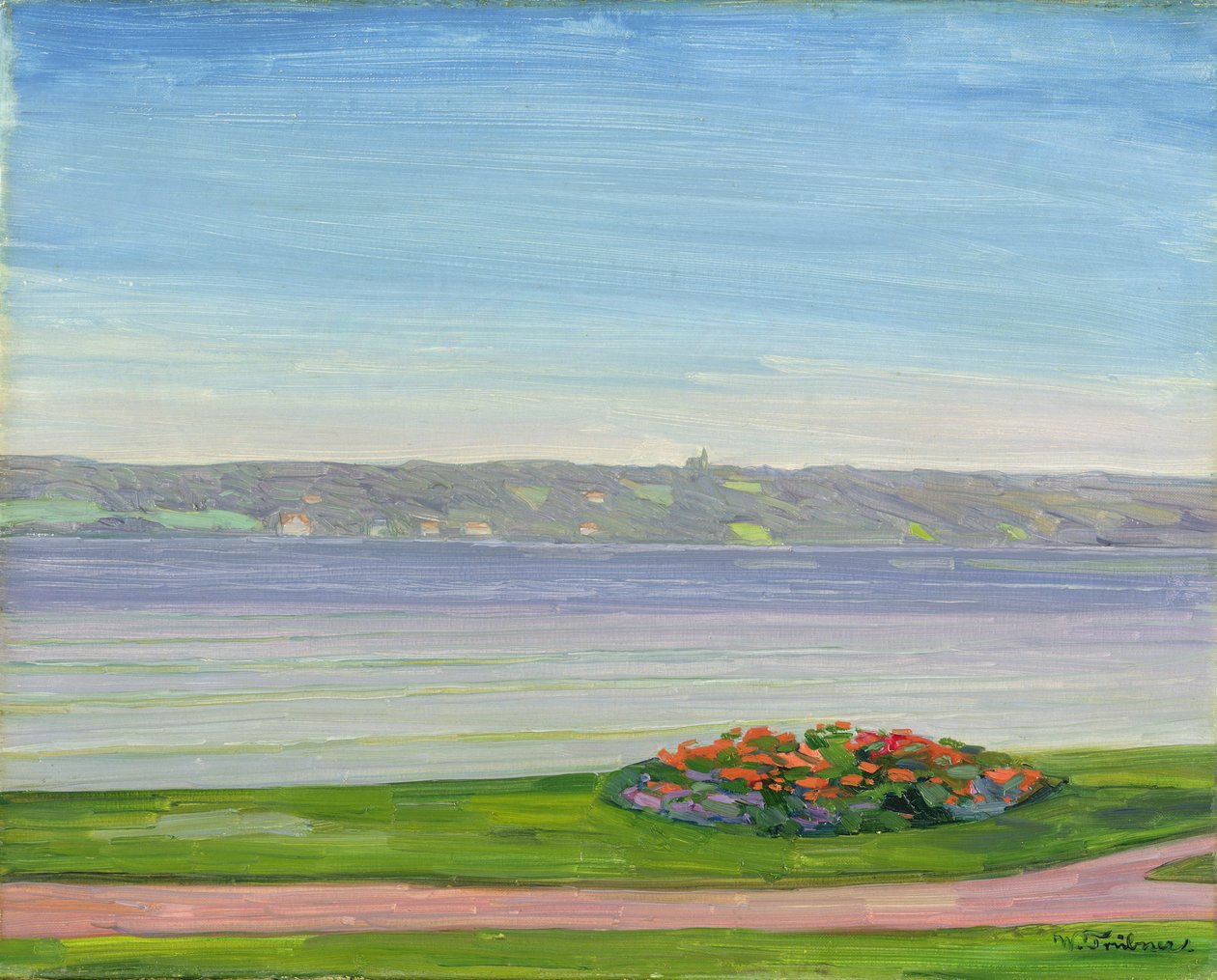 Starnberger See，1911 作者 海因里希·威廉·特鲁伯纳
