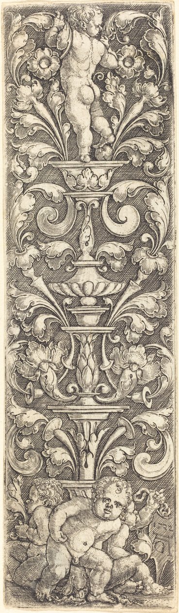 高级装饰品，1532年。 作者 海因里希·阿尔德勒弗（Heinrich Aldegrever）