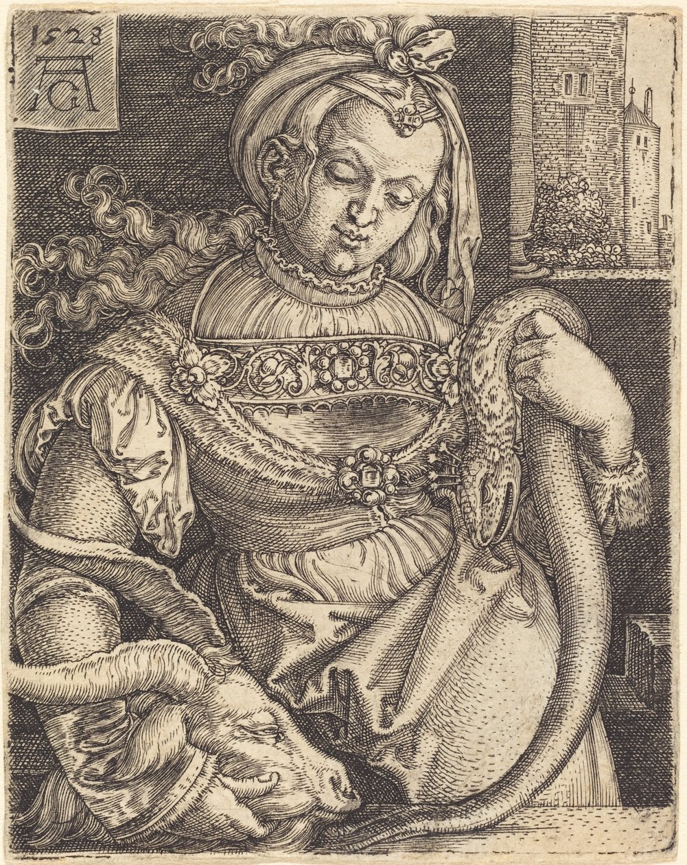无节制，1528年。 作者 海因里希·阿尔德勒弗（Heinrich Aldegrever）