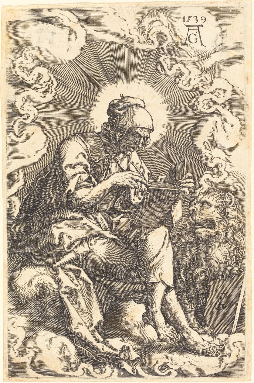 马克，1539年。 作者 海因里希·阿尔德勒弗（Heinrich Aldegrever）
