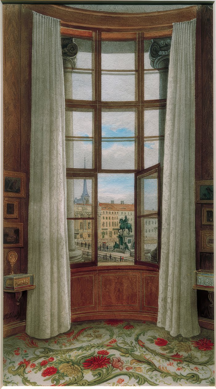 Blick aus dem Berliner Stadtschloss 作者 海因里希·欣茨
