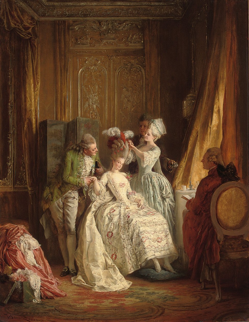 玛丽·安托瓦内特 作者 海因里希·洛索（Heinrich Lossow）