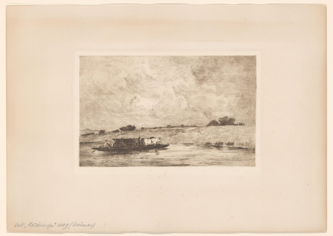 渡船 作者 Heinrich Ludwig Freiherr von Gleichen Russwurm