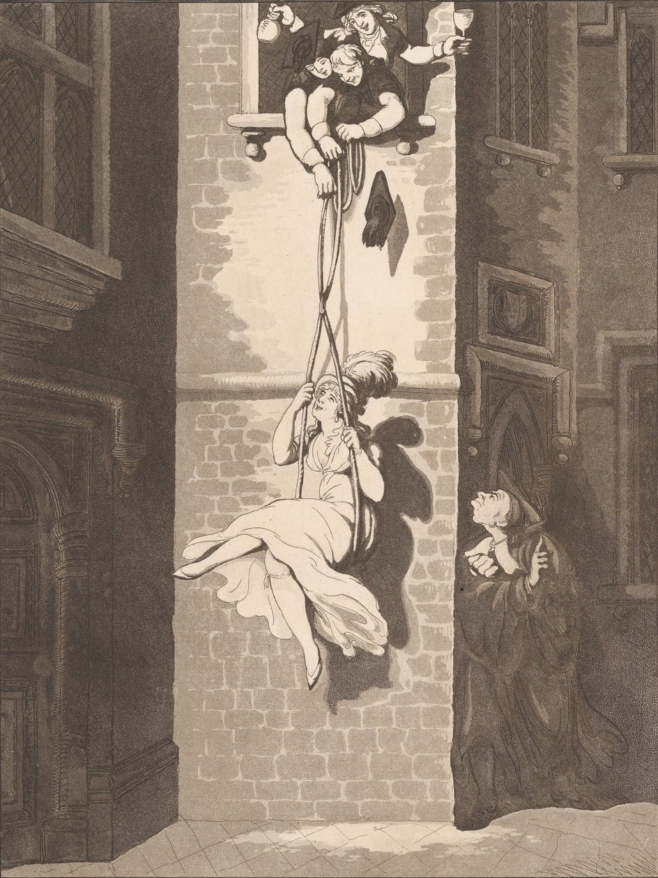 Smuggling In, or A College Trick, August 8, 1810., August 8, 1810. 作者 海因里希保护