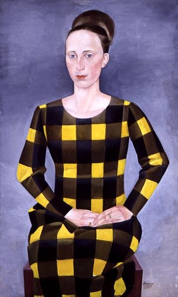 Ingeborg Stegeman，nee Krause，艺术家的妻子，1925年 作者 海因里希·斯蒂格曼