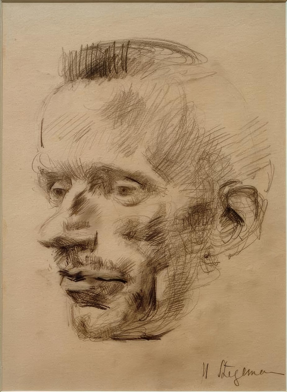 肖像威廉·沃纳（Wilhelm Werner），1926年左右 作者 海因里希·斯蒂格曼