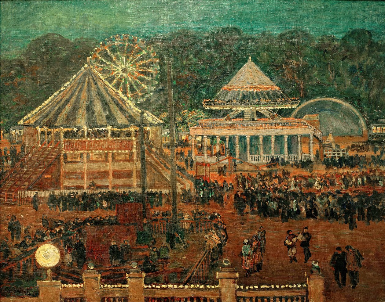 高尔基文化休闲中央公园，1933年。 作者 海因里希·沃格勒