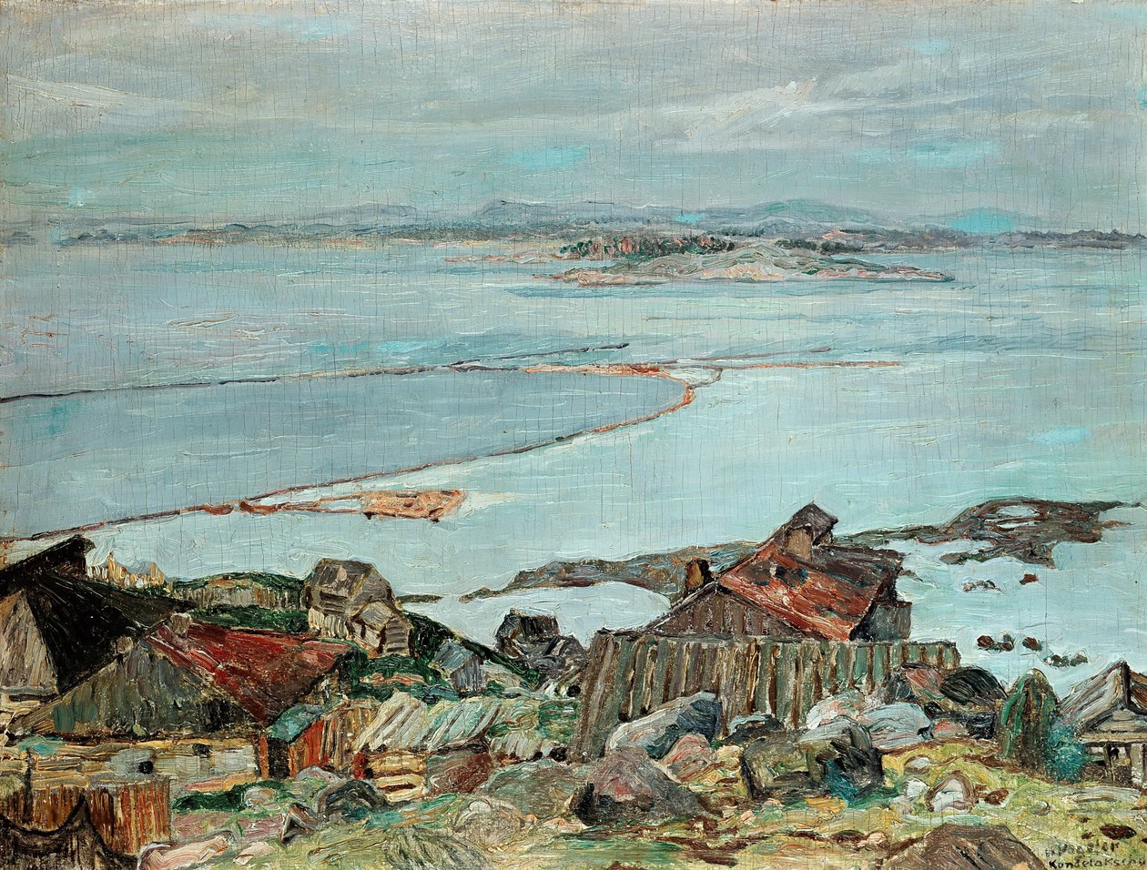 坎达拉沙（Kandalaksha），1925年。 作者 海因里希·沃格勒