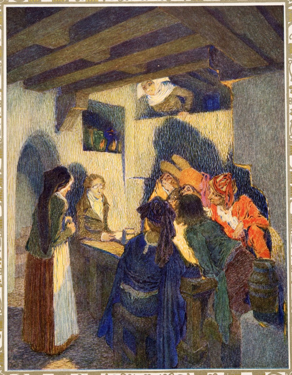 Tales by Hans Christian Andersen，酒吧的“财富”。 1911年 作者 海因里希和城市勒夫勒