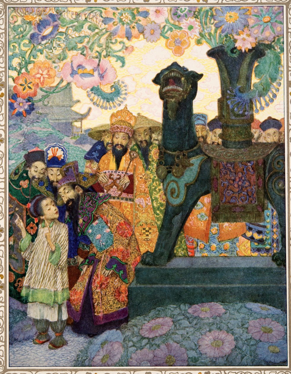 来自Tales的夜莺由Hans Christian Andersen，酒吧。 1911年 作者 海因里希和城市勒夫勒
