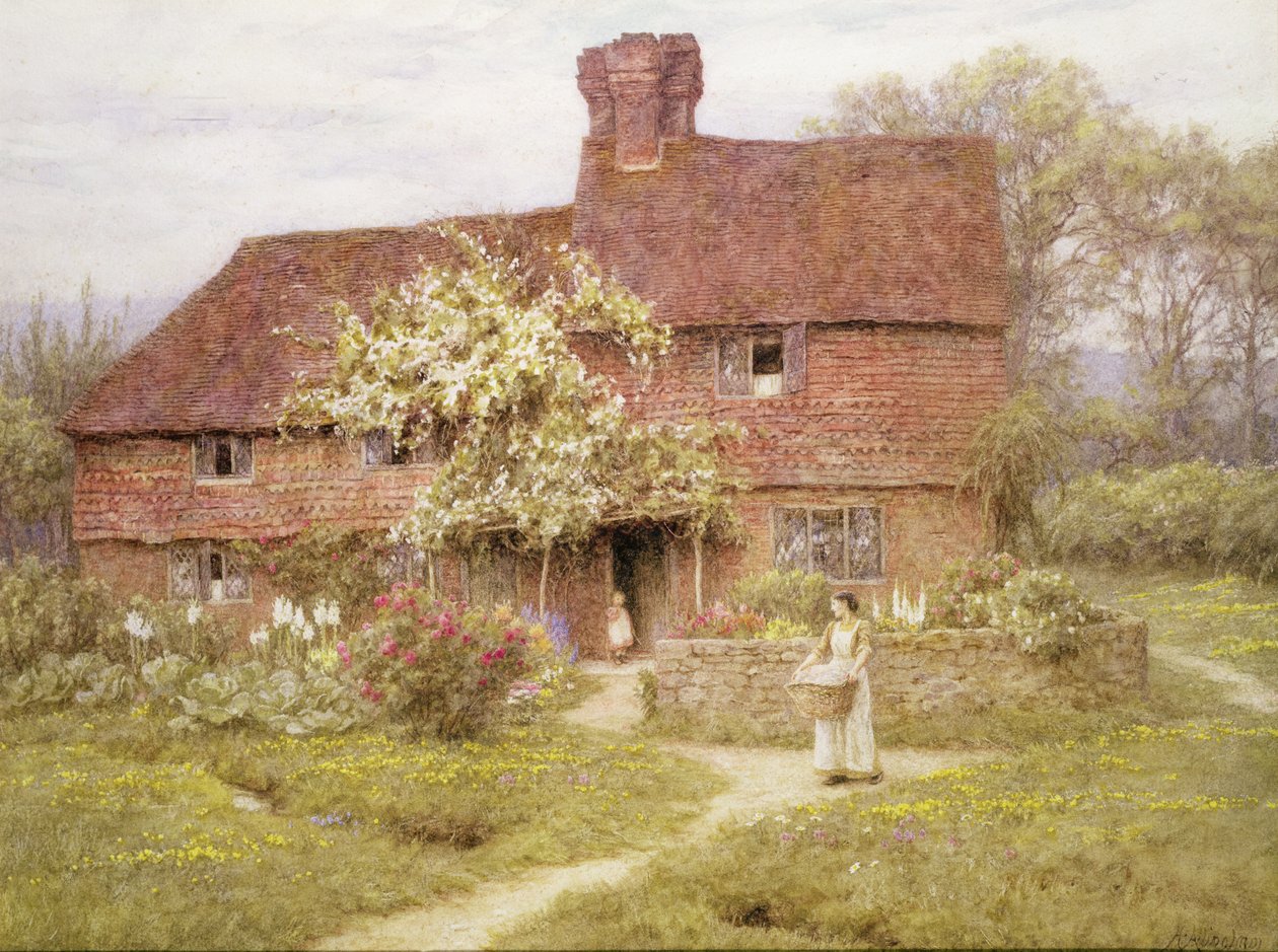 Rose Cottage，Shottermill 作者 海伦阿灵厄姆