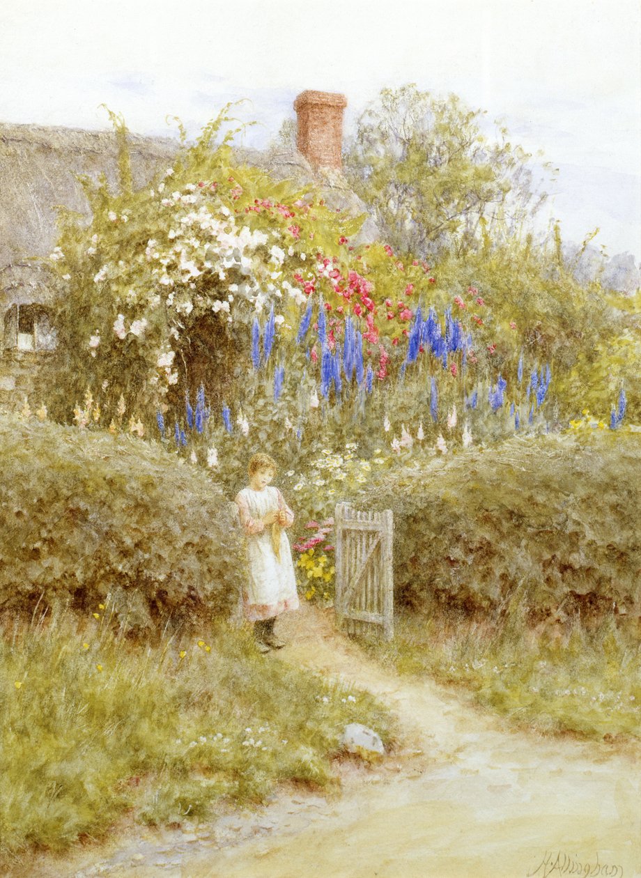 小屋门 作者 海伦阿灵厄姆