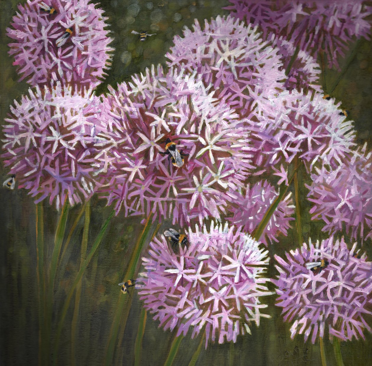 夏季蜜蜂，2014， 作者 海伦·怀特