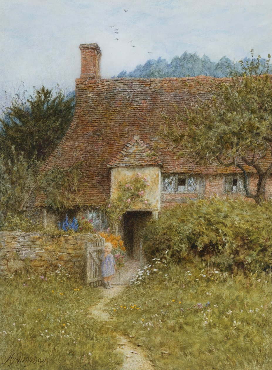 威特利Old Cottage 作者 海伦阿灵厄姆