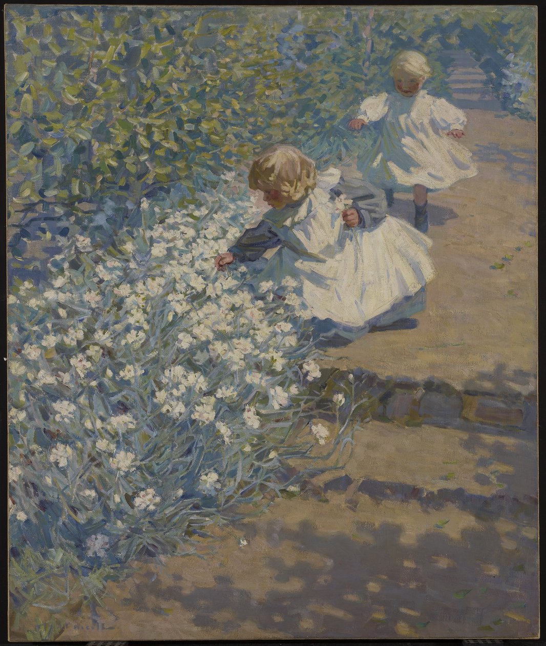 摘花，c.1912 作者 海伦·加洛韦·麦克尼乔尔