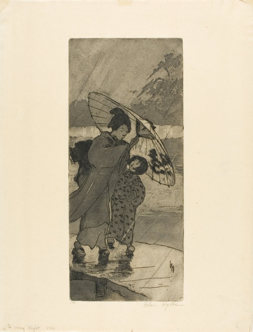 雨夜 作者 海伦·海德（Helen Hyde）