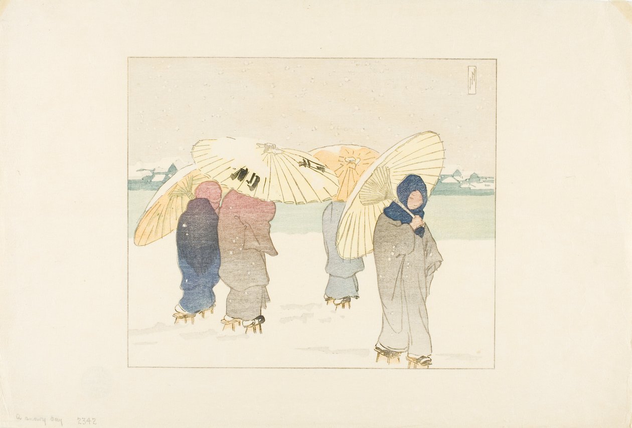 下雪天 作者 海伦·海德（Helen Hyde）