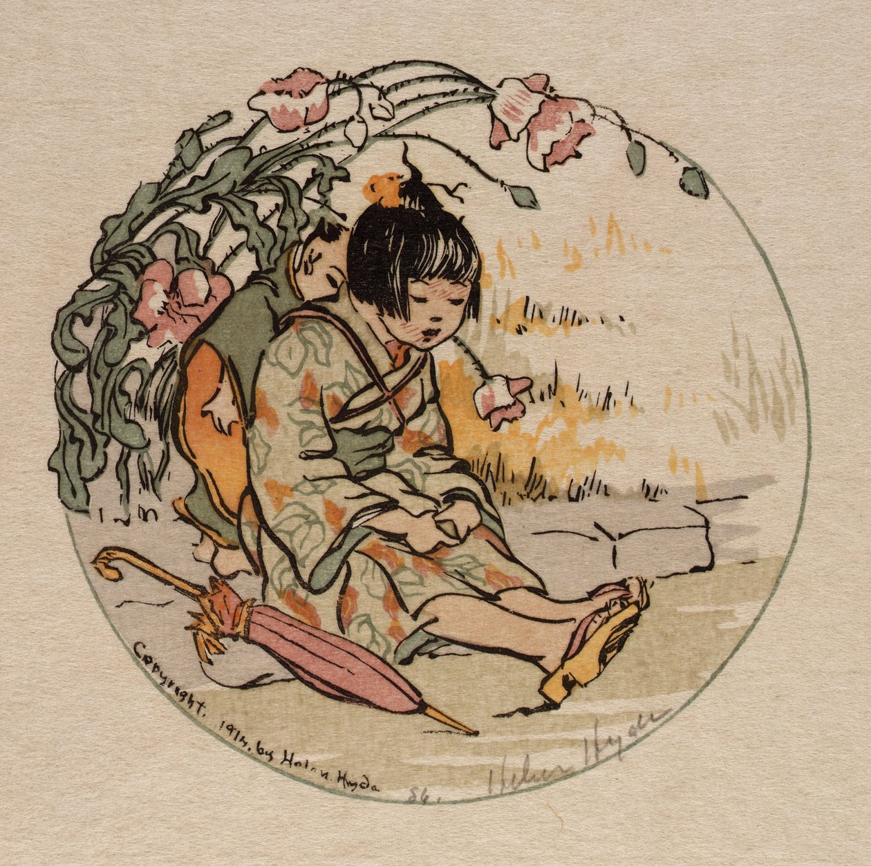 疲惫的小母亲 作者 海伦·海德（Helen Hyde）