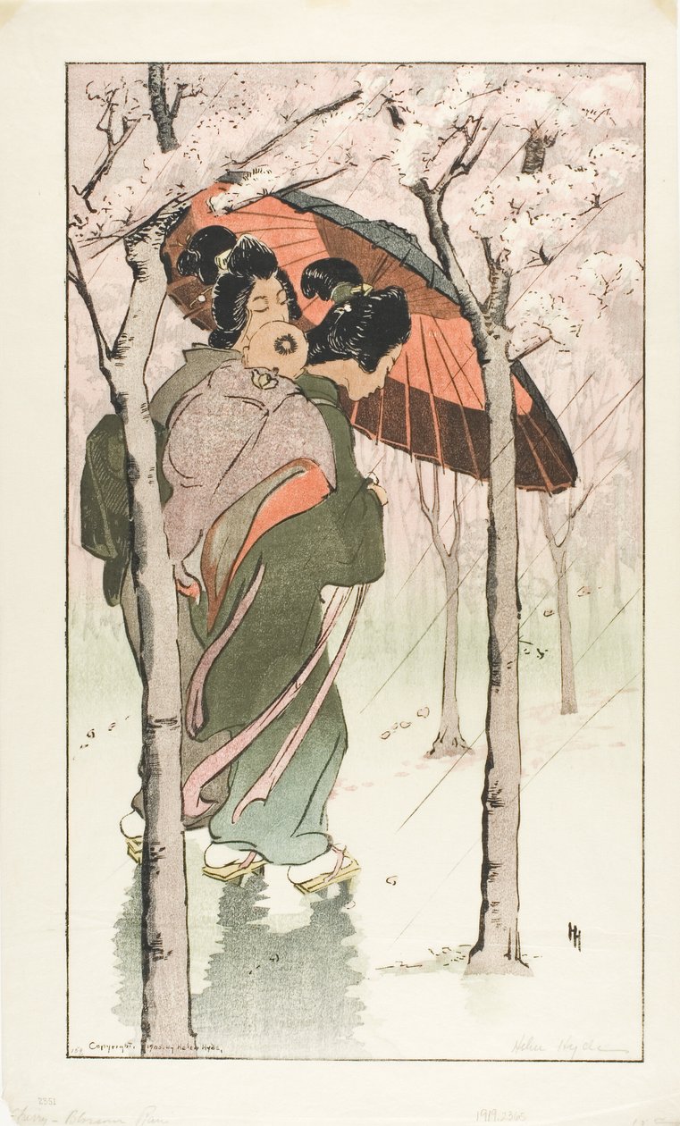 樱花雨 作者 海伦·海德（Helen Hyde）