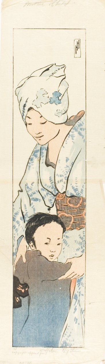 母与子 作者 海伦·海德（Helen Hyde）