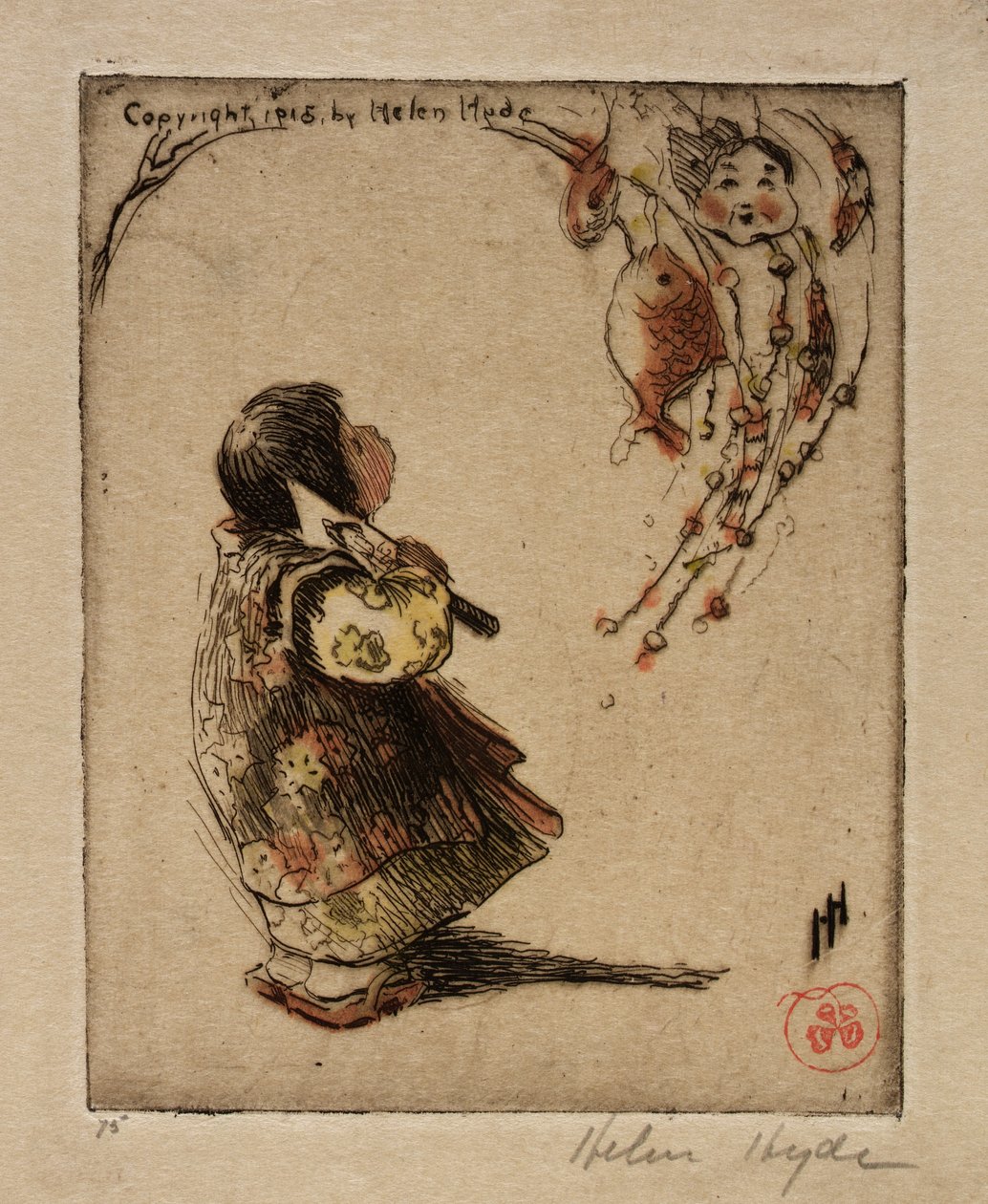 幸运树枝 作者 海伦·海德（Helen Hyde）