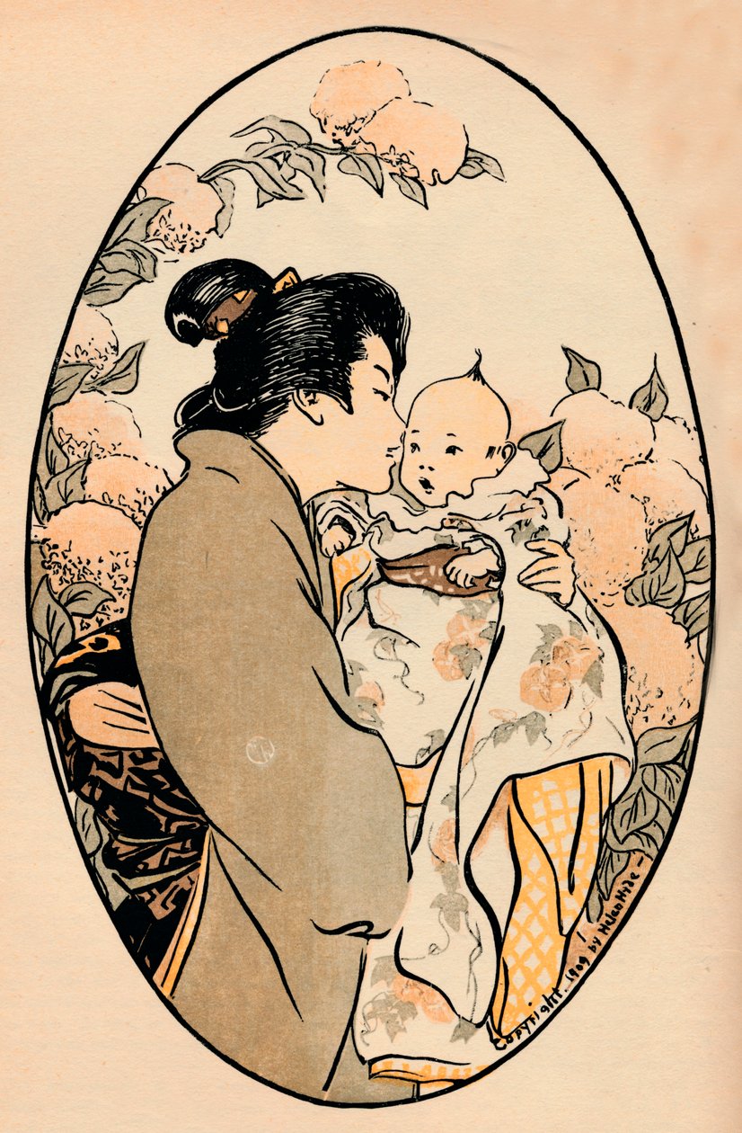 秘密，1909年 作者 海伦·海德（Helen Hyde）