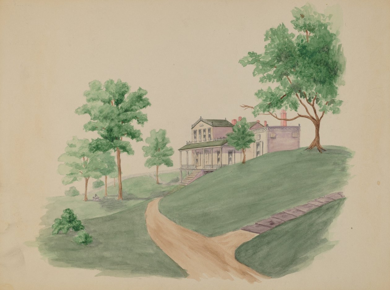 舍莫霍恩住宅，1935年至1942年。 作者 海伦米勒