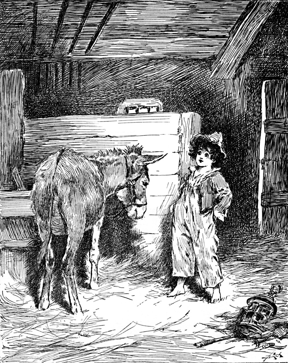 Piccino和他的朋友驴，c1900 作者 海伦娜·马奎尔（Helena J.Maguire）