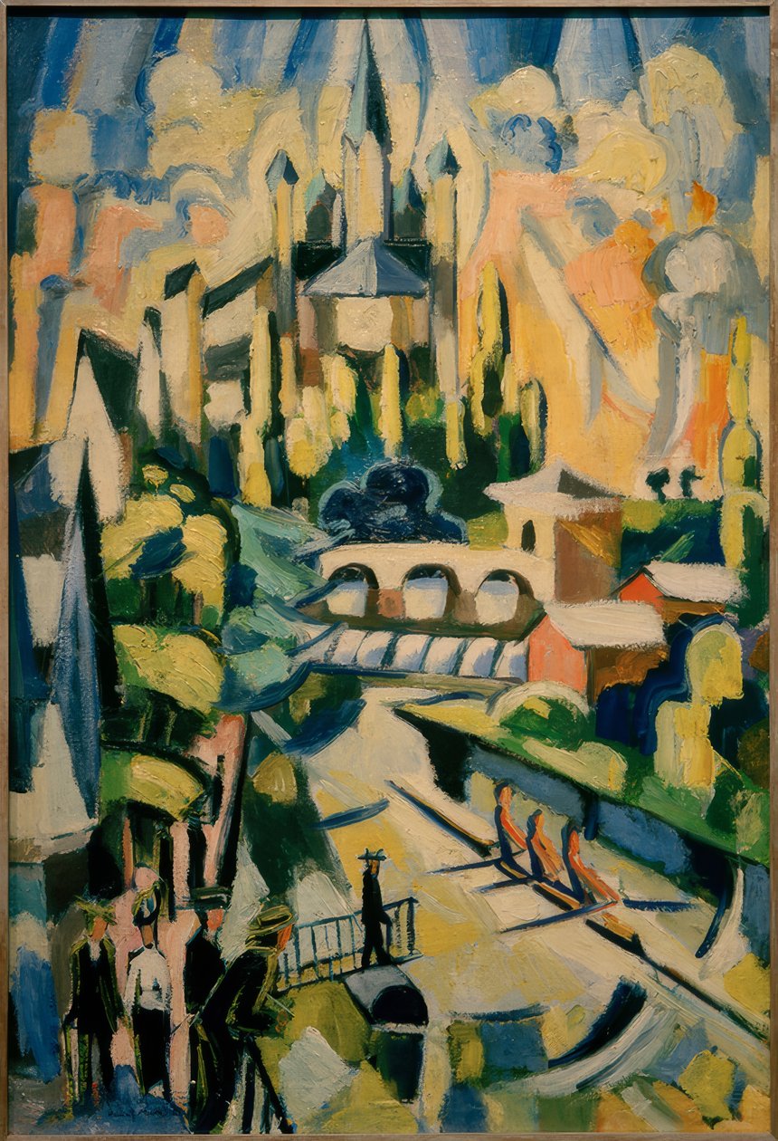 林堡大教堂 作者 赫尔姆特·马克（Helmuth Macke）
