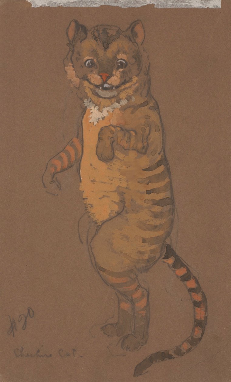 柴郡猫（《爱丽丝梦游仙境》服装设计，1915 年） 作者 亨德森，威廉·彭哈洛