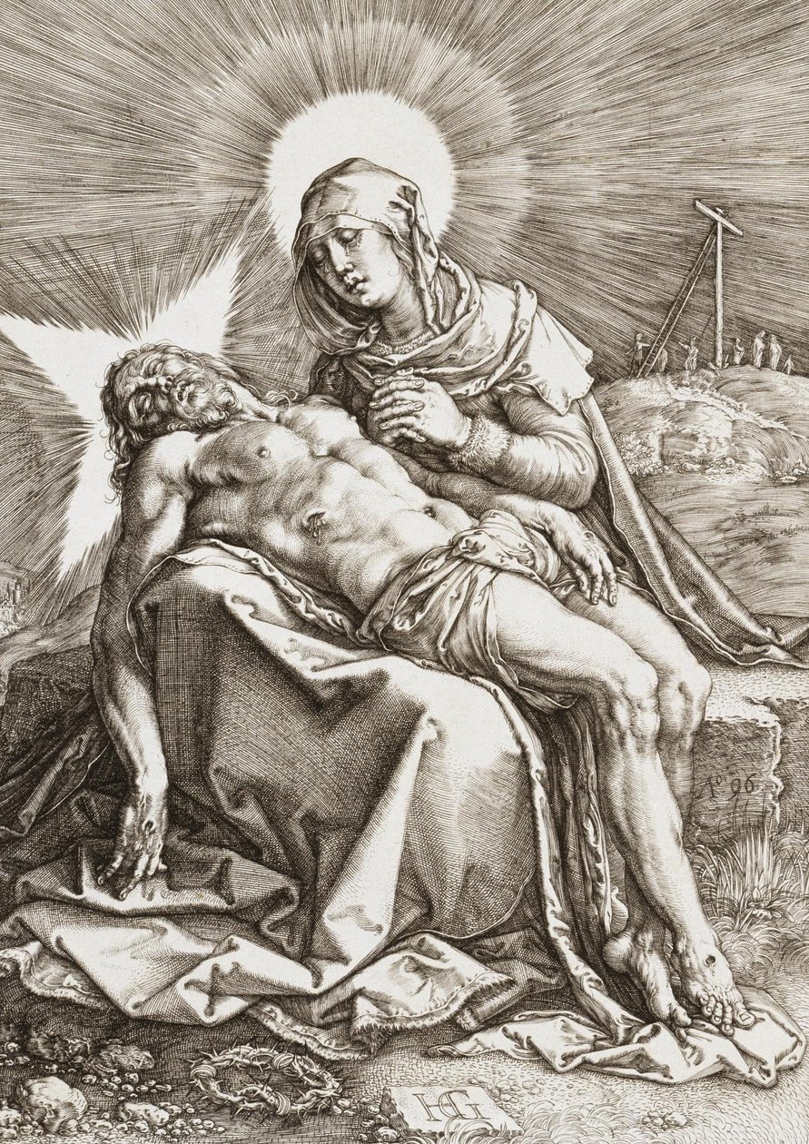 皮塔 作者 亨德里克·古尔齐乌斯（Hendrik Goltzius）