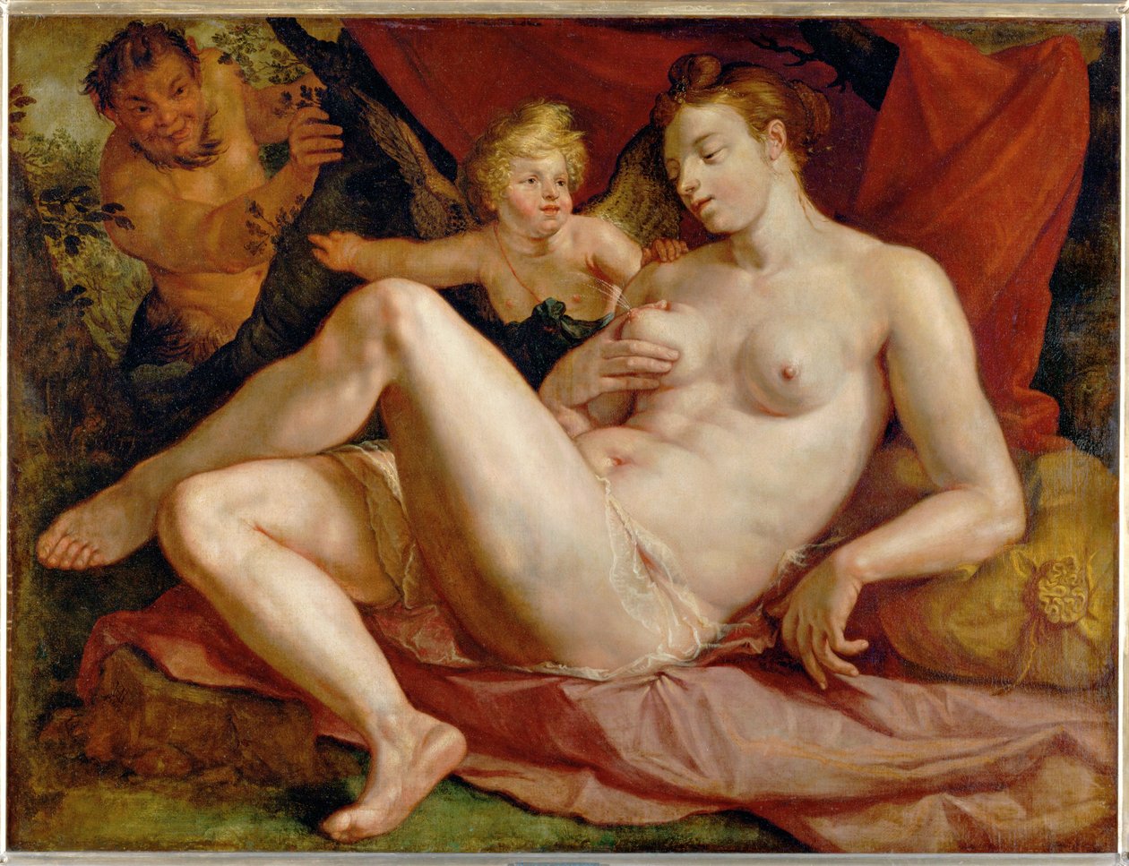 朱庇特和安提俄佩... 作者 亨德里克 (Attr. to) Goltzius