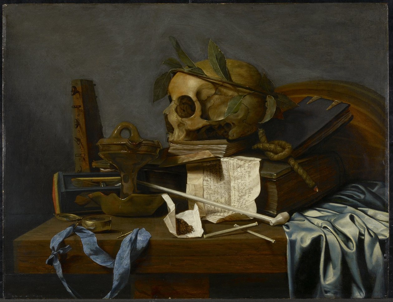静物（Vanitas），c.1637 作者 亨德里克·安德里森